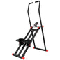 Stair Stepper for Home Gym with 3 Resistances, Foldable Vertical Stair Climber with Adjustable Handlebar, LCD Monitor