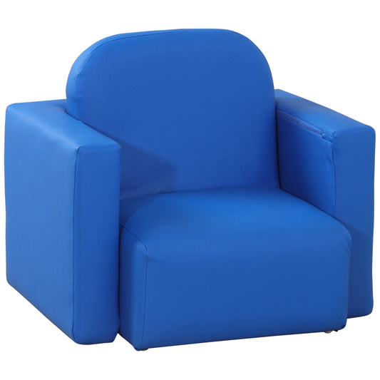 2 In 1 Toddler Sofa Chair, 48 x 44 x 41 cm, for Game Relax Playroom