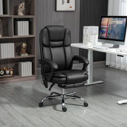 Six Point Vibrating Massage Office Chair
