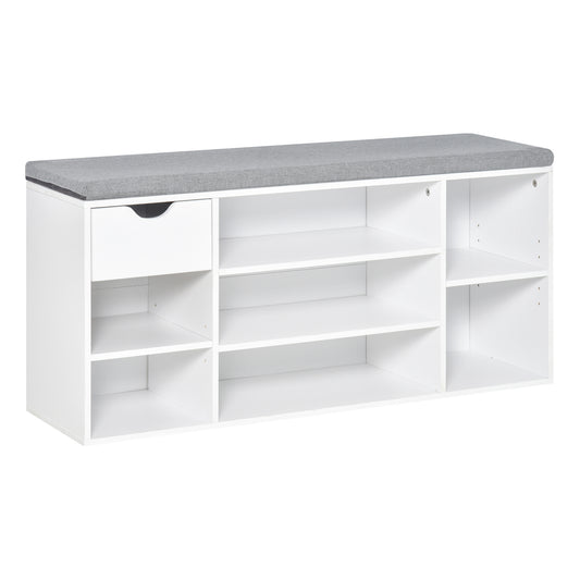 Shoe Storage Bench with Cushion