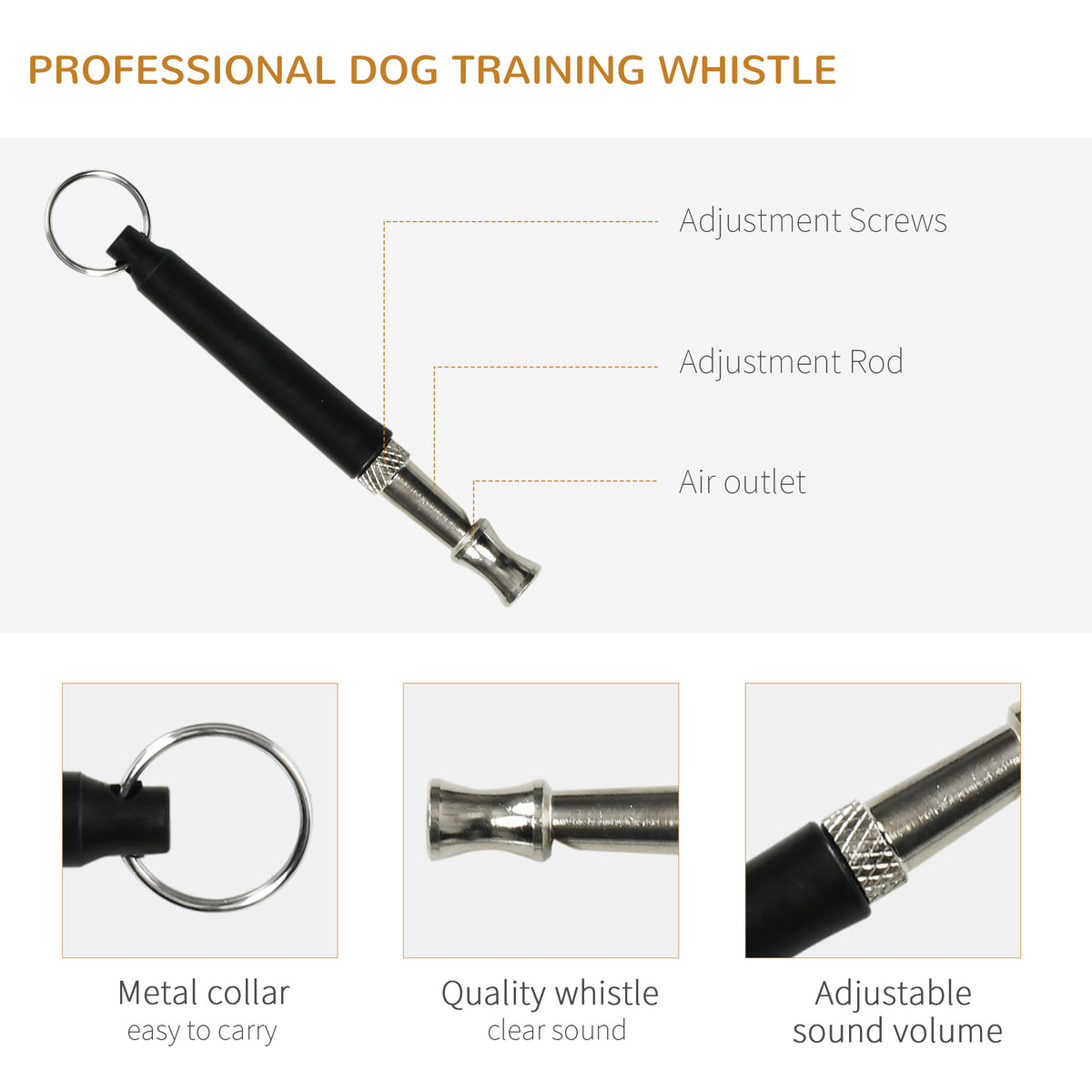Six-Piece Dog Agility Equipment Set, with Carry Bag - Multicoloured