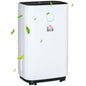 16L/Day Portable Dehumidifier for Home, with LED Screen, Sleep Mode, 24H Timer, Electric Air Dehumidifier for Damp Laundry Bedroom Basement