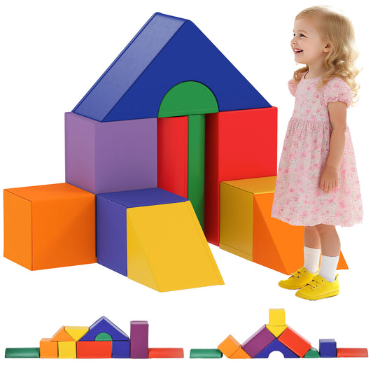 11-Piece Kids Soft Play Set, Foam Block, Toys for Climbing, Crawling