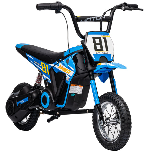 Kids Electric Motorbike 3 Gearboxes Speed Ride on Motorcycle with 40min Ranges