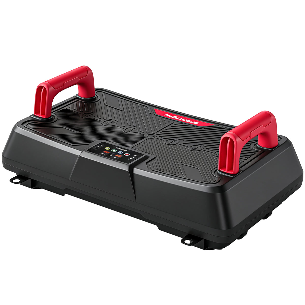 Vibration Plate Exercise Machine with 99 Speed Levels, 3 Programs, Quiet Vibrating Plate with Resistance Bands