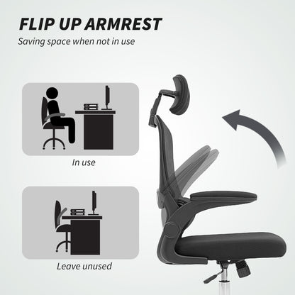 Mesh Back Office Chair, with Lumbar Support