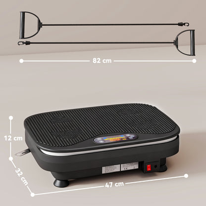 Vibration Plate Exercise Machine with Cool Lights, 99 Speed Levels