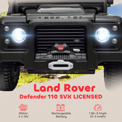 Kids Ride On Car with Remote Control, Music, Horn, 4 Spring Suspension Wheels, LED Lights for 3-5 Years Old