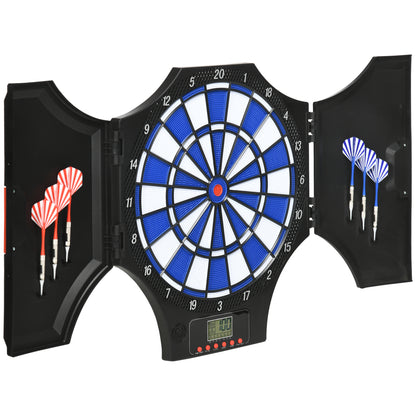 Electronic Dartboard Set, with 31 Games, for Eight Players