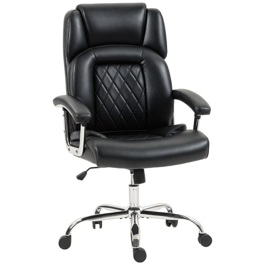 Big and Tall Office Chair 180kg with Spring Cushion, PU Leather