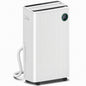 5500mL Portable Dehumidifier with Air Purifier, UVC, Ioniser, 24H Timer, 5 Modes, 16L/Day, for Home Laundry, White