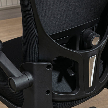 Multi-Adjustable Office Chair, with Lumbar Support, Headrest and Mesh Back
