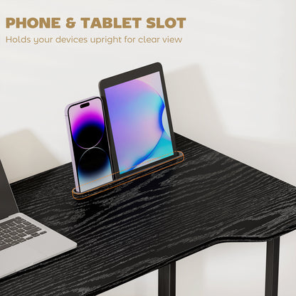 Folding Small Desk on Wheels