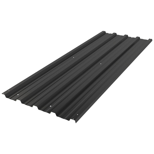 Set of 12 Corrugated Steel Roof Sheet Panels