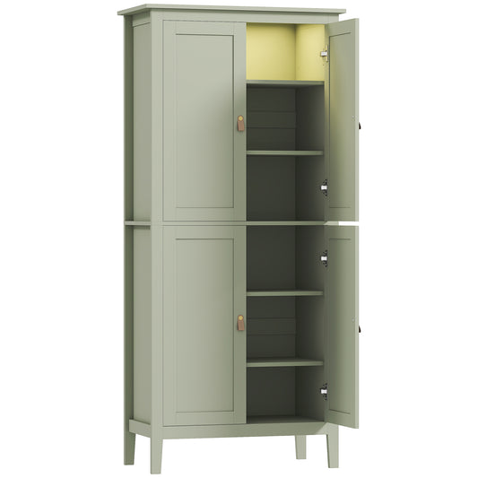Tall Pantry Cupboard with Motion Sensor LED Light