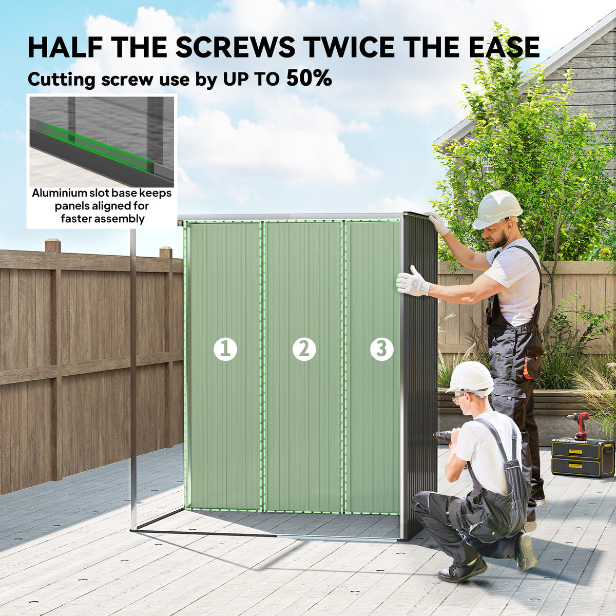 Waterproof Outdoor Shed