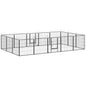 16 Panels Heavy Duty Puppy Playpen, for Small and Medium Dogs, Indoor and Outdoor Use - Grey