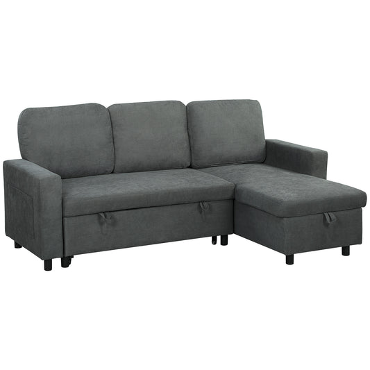 Pull Out Sofa Bed with 113 x 49cm storage space