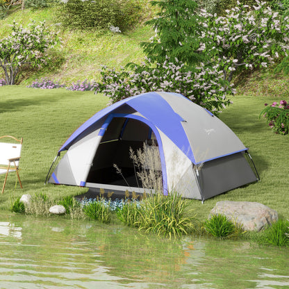 Two Man Single Room Dome Tent, with Accessories